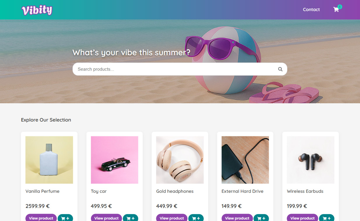 JS Frameworks project